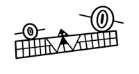 a black and white image of an angry face